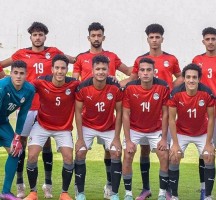 مباراة منتخب مصر للشباب