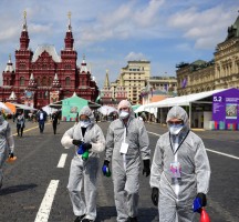 روسيا: أكبر عدد من الإصابات الجديدة 2416 حالة يعود إلى العاصمة موسكو