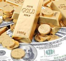 ارتفاع سعر الذهب مقابل هبوط الدولار