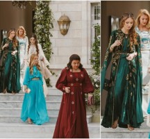 بنات الامير هاشم في حفل زفاف ولي العهد