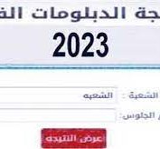 نتيجة الشهادة الثانوية التجارية برقم الجلوس 2023