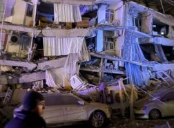 المناطق التي ضربها الزلزال في تركيا