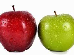 كم عدد السعرات الحرارية في التفاحة؟