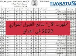 نتائج القبول الموازي 2022 في العراق