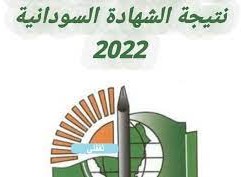 نتيجة الشهادة السودانية 2022