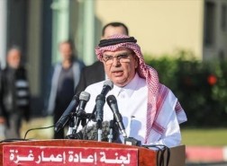ما مضمون بيان السفير القطري في غزة؟