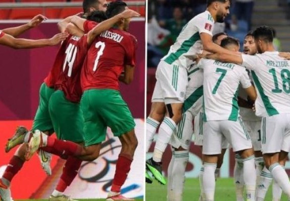 حكم مباراة الجزائر و المغرب