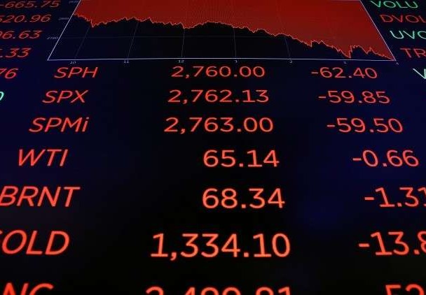 انخفاض مؤشرات البورصة العالمية