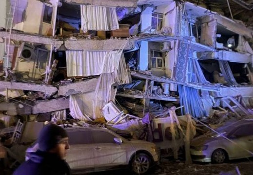 المناطق التي ضربها الزلزال في تركيا