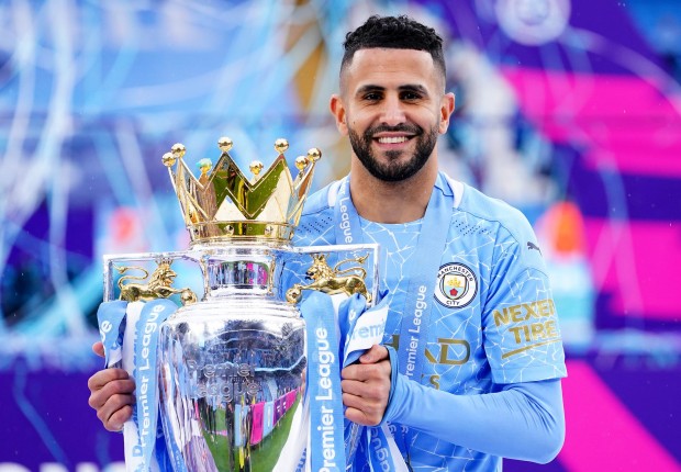 لاعب منتخب الجزائر رياض محرز - أرشيفية