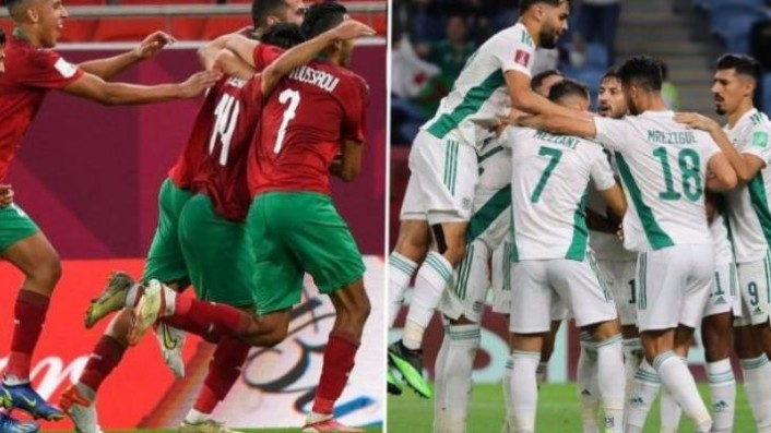 حكم مباراة الجزائر و المغرب