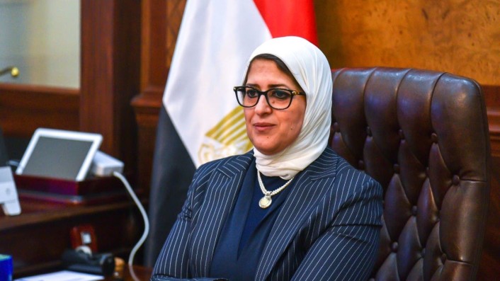 وزيرة الصحة والسكان المصرية هالة زايد - أرشيفية