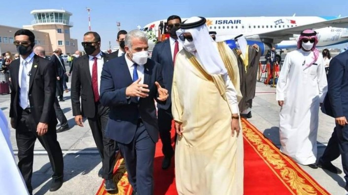 أول زيارة رسمية لوزير خارجية الاحتلال للبحرين