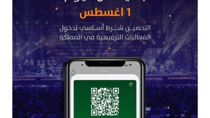 الترفيه السعودية تشترط التحصين لدخول الفعاليات الترفيهية