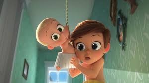 مشهد من فيلم The boss baby