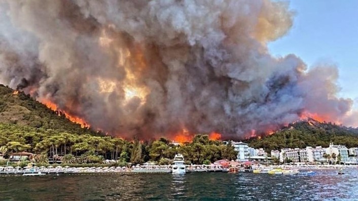 تركيا بعد إخماد الحرائق