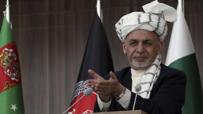 غني الرئيس الأفغاني أشرف اين هرب