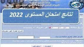 نتائج امتحان المستوى 2022