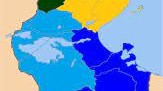 تقسيم تونس الى اقاليم